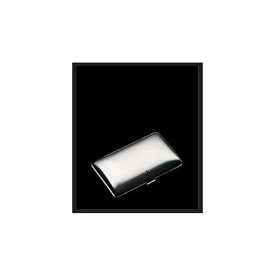Sillems Zigarettenetui anatomisch, 925er Sterling Silber 1104