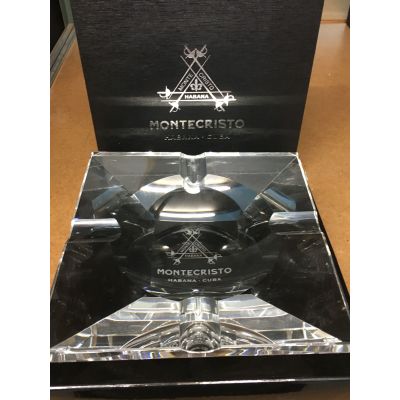 Kristall-Aschenbecher Montecristo